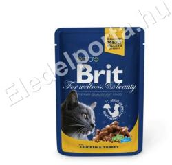 Brit Premium Cat Chicken & Turkey 24x100 g 2.4 kg