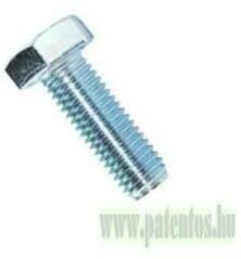  Hatlapfejű tövigmenetes csavar, M8, acél, horganyzott, 8.8, DIN933, ISO4017, NCN56, 10 db/csomag