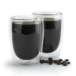MPLCO Set 2 pahare espresso Vivo, sticla borosilicata, pereti dubli, 80 ml