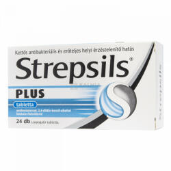 Strepsils Plus szopogató tabletta 24 db