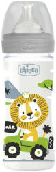 Chicco Well-Being 250ml PP cumisüveg, közepes folyású szilikon cumival, Unisex 2m+ CH02862330 - babycenter-siofok
