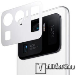Kameralencsevédő alumínium - EZÜST - Xiaomi Mi 11 Ultra