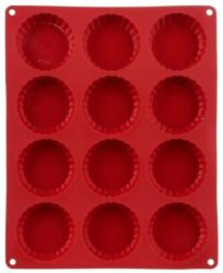 Secret De Gourmet Forma din silicon Segret de Gourmet pentru prajituri, 12 prajituri, 36.9 x 26 x H 2.6 cm