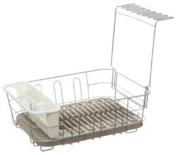5five Simple Smart Scurgator vase Neo Bej, otel cromat, 44x36x16cm Uscator vase