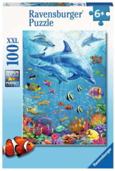 Ravensburger Delfinek XXL puzzle 100 db-os (12889)