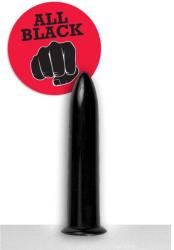 All Black Kúpos végű dildó 20 cm (5420044200467)