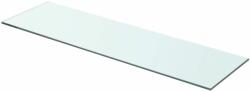 vidaXL Raft din sticlă transparentă, 70 x 20 cm (243829) Raft