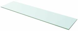 vidaXL Raft din sticlă transparentă, 100 x 25 cm (243845) - vidaxl Raft