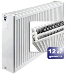  Cal. Warm. radiátor 33K(DKEK) 600/900 acéllemez lapradiátor + tartó - szett 2262W 75/65/20