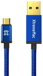 XtremeMac Ballistic szövet borítású USB-C kábel megfordítható USB fejjel 15 cm (XCL-UCA2-23)