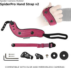Spider Camera Holster Spider Holster SpiderPRO Handstrap V2 rózsaszín