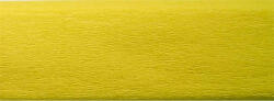 VICTORIA Krepp-papír, 50x200 cm, VICTORIA, citromsárga (HPRV0023) (HPRV0023)