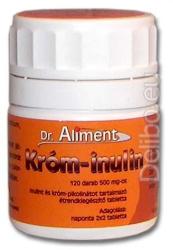 Dr. Aliment Inulin króm tabletta 120 db