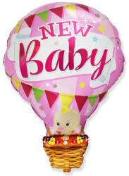 GoDan Balon din folie - New baby roz 60 cm