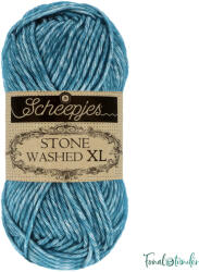 Scheepjes Stone Washed XL 845 Blue Apatit - kék fonal