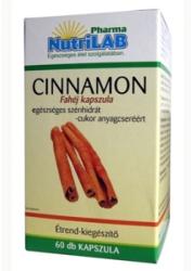 NutriLAB Cinnamon fahéj kapszula 60 db