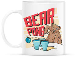 printfashion Bear pong - Bögre - Fehér (5096398)