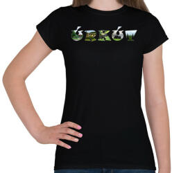 printfashion Úrkút - Női póló - Fekete (5101363)