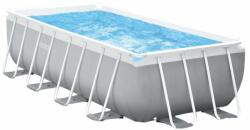 Intex Piscina supraterana cu cadru metalic Intex Prism Frame, 400 x 200 x 100 cm, Dreptunghiulara, Sistem de filtrare inclus (Albastru)