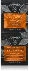  Apivita Express Beauty Orange élénkítő maszk az arcra 2x8 ml