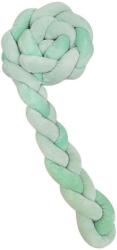KikkaBoo Плетен плюшен обиколник KikkaBoo - 3 плитки, 180 cm, mint (41109050140) - ozone
