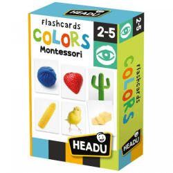 Headu Montessori - Cartonase Sa Invatam Culorile (HE27859)