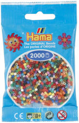 Hama 2000 margele Hama MINI in pungulita - rosu transparent (Ha501-13)