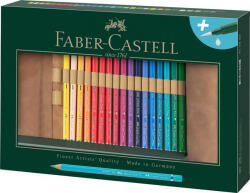 Faber-Castell Rollup 30 creioane colorate A. DURER + accesorii FABER-CASTELL (FC117530)