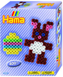 Hama Margele de calcat HAMA Midi in cutie speciala 400 buc Pastele (Ha3904)