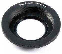 Tianya bajonett átalakító M42 - Nikon üveggel (ADM42-NGB)