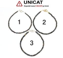  Bratara Opal de Foc Diametru 56 mm - Margele Rotunde - 2-3 x 2-3 mm - Accesorii GF - Argint 925