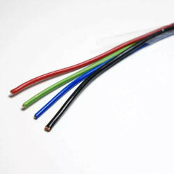 TOPMET RGB 4-eres gerincvezeték 1*2, 5+3*0, 75mm2 RGB LED szalag telepítéséhez SlightLED (SL LEDSZ101)