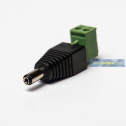 TOPMET 12V DC 5, 5/2, 1 csatlakozó adapter (apa) SlightLED (SL LEDSZ345)
