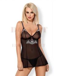 Obsessive 840 áttetsző hálóruha - L/XL