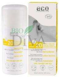 eco cosmetics Loțiune fluidă cu protecție solară SPF 20 cu goji și rodie Eco Cosmetics 100ml