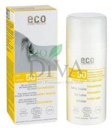 eco cosmetics Loțiune fluidă cu protecție solară SPF 50 cu goji și rodie Eco Cosmetics 100ml