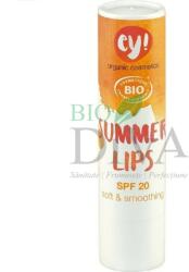 eco cosmetics Balsam de buze bio cu protecție solară SPF 20 Summer Lips Ey! Eco Cosmetics 4-g