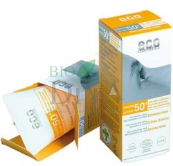 eco cosmetics Cremă bio cu protecție solară înaltă SPF 50+ nuanțată Eco Cosmetics 75-ml