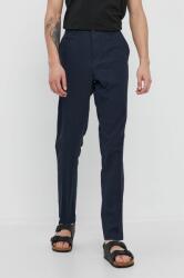Sisley Pantaloni bărbați, culoarea albastru marin, mulat PPY8-SPM0L1_59X