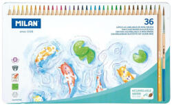 MILAN Creioane colorate acuarela MILAN, 36 culori/set