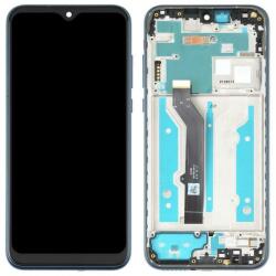 NBA001LCD1007837 Motorola Moto E (2020) kék LCD kijelző érintővel kerettel előlap (NBA001LCD1007837)