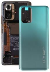 55050000VF9T Gyári akkufedél hátlap - burkolati elem Xiaomi Redmi Note 10, zöld (55050000VF9T)