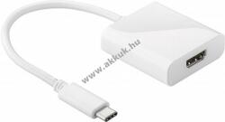 Goobay USB-adapter USB-C 3.1 -> HDMI - fehér