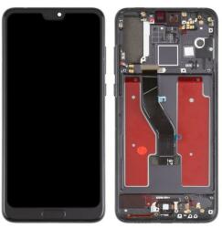 NBA001LCD1007834 Huawei P20 Pro fekete OLED kijelző érintővel kerettel előlap (NBA001LCD1007834)