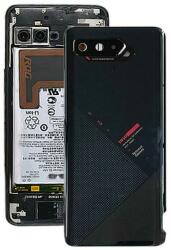 tel-szalk-1930365 Asus ROG Phone 5 ZS673KS, fekete OEM akkufedél hátlap - burkolati elem (tel-szalk-1930365)
