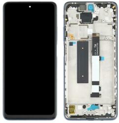  NBA001LCD1007844 Xiaomi Mi 10T Lite 5G / Redmi Note 9 Pro 5G fekete LCD kijelző érintővel kerettel előlap (NBA001LCD1007844)
