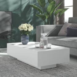 vidaXL Măsuță de cafea, alb, 115x60x31 cm, PAL (803389) Masa de cafea