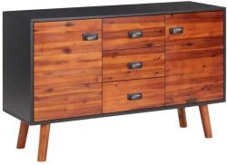 vidaXL Servantă, 110x35x70 cm, lemn masiv de acacia și MDF (327457) Comoda