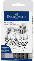 Faber-Castell Pitt artist pen set caligrafic 8 buc faber-castell (FC267118)