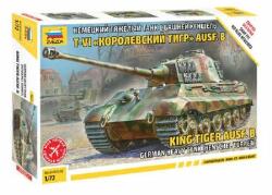 Zvezda King Tiger Henschel 1: 72 makett harcjármű (5023) (5023)